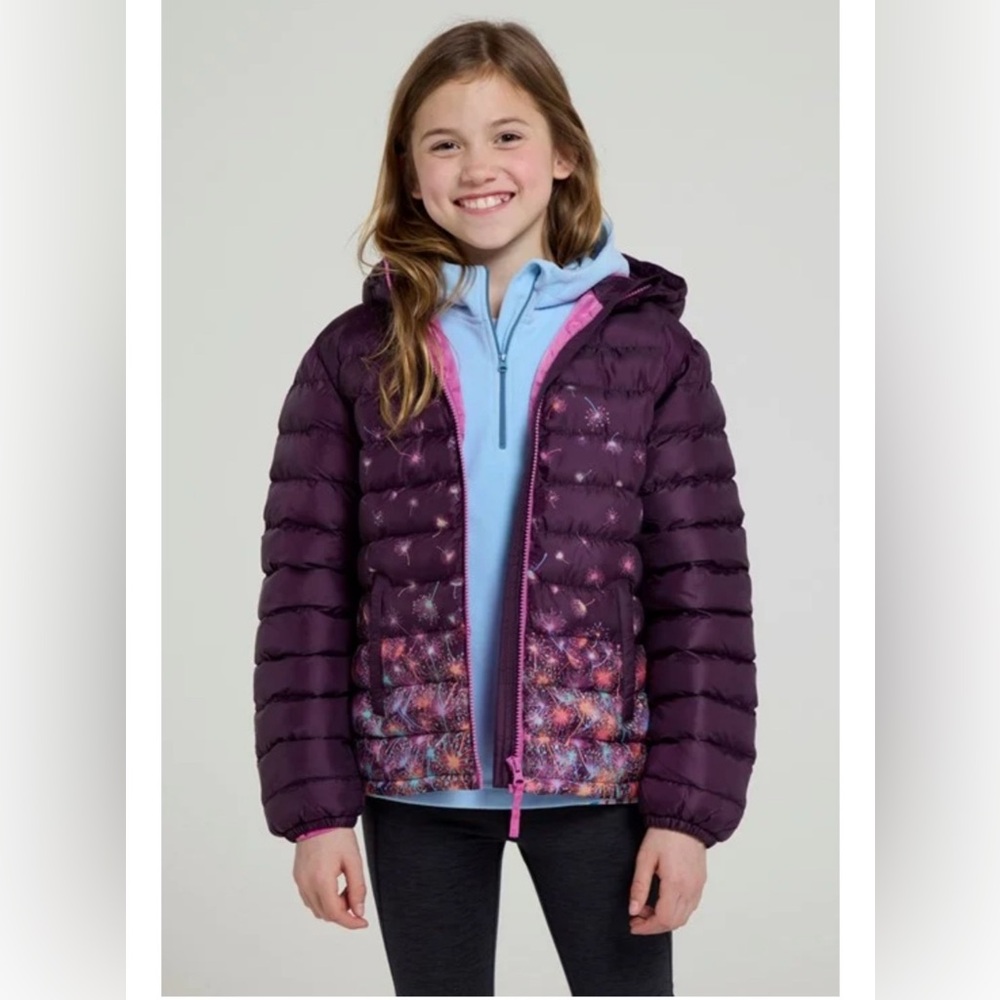 Mountain Warehouse/ Kids Printed Insulated Jacket/ girls size13